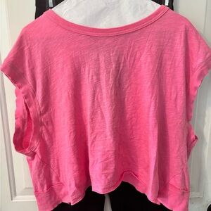 Altar'd State Vibrant Pink Muscle Tee